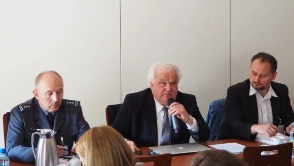 Spotkanie w GUM otworzył prezes tej instytucji, dr Włodzimierz Lewandowski (w środku). Fot. Paweł Ziemnicki/Space24.pl