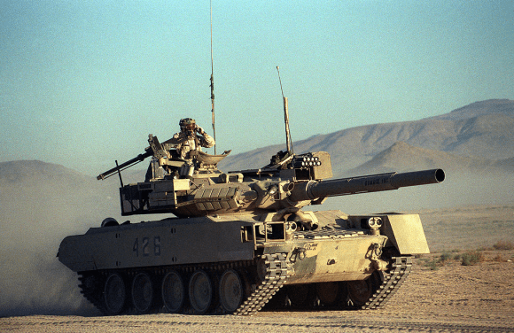 Jedna z makiet T-72, zbudowana w 2013 roku. Fot. John Andrew Hamilton/ATEC.