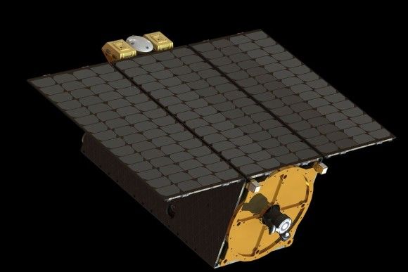 Wizualizacja satelity µHETsat. Ilustracja: SITAEL