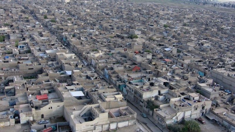 Miasto Mosul na północy Iraku zostało zajęte przez terrorystów z organizacji Islamskie Państwo Iraku i Lewantu. Na zdjęciu Mosul w 2006 roku. Fot. US DoD.