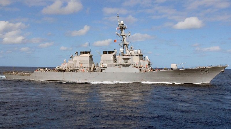 USS „Stout” to jeden z czterech niszczycieli typu Arleigh Burke z rakietami Tomahawk, który jest w rejonie Syrii – fot. US Navy
