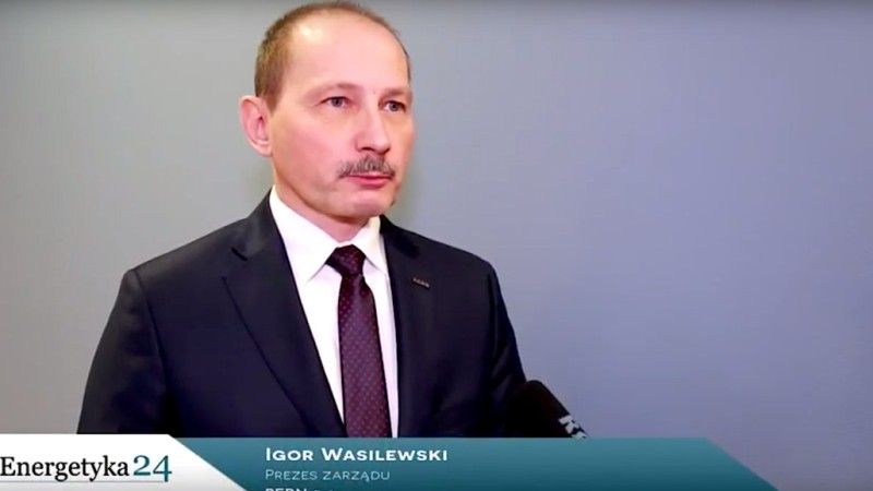 Prezes PERN Igor Wasilewski. Fot. Energetyka24.com