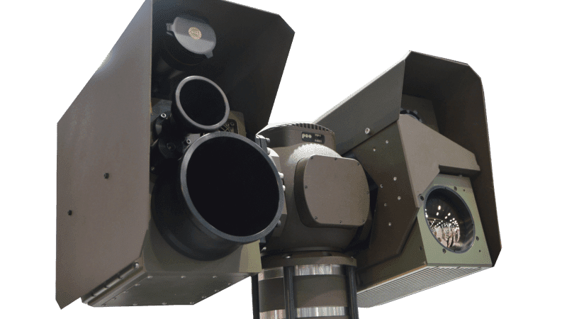 Głowica Obserwacyjno-Śledząca GOŚ-1 Aurora w konfiguracji z dwoma kamerami – fot. PHO PCO