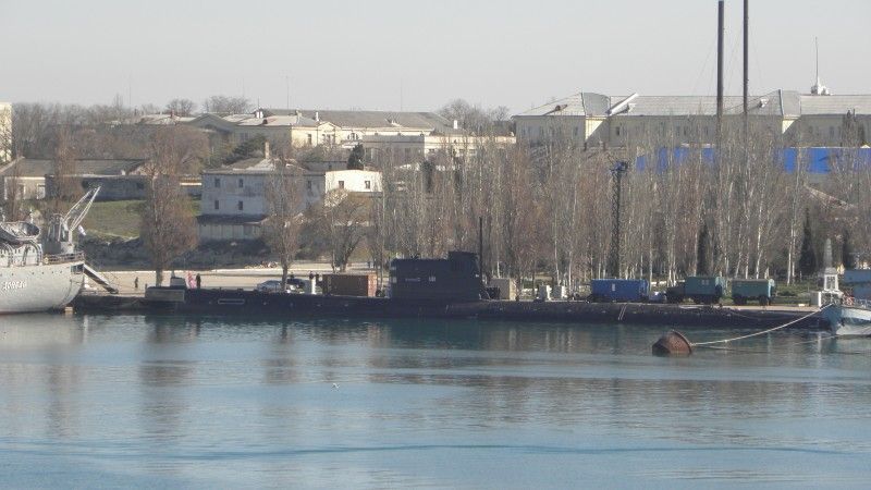 Według Rosjan okręt podwodny „Zaporoże” nadaje się tylko na złom – fot. http://www.militaryphotos.net