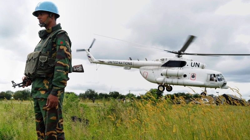 W Południowym Sudanie zestrzelono kolejny śmigłowiec sił pokojowych ONZ – fot. UN Photo/Tim McKulka