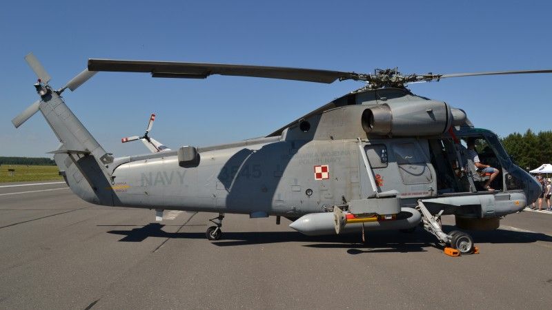 Jedyny polski typ śmigłowca pokładowego Kaman SH-2G – fot. M.Dura