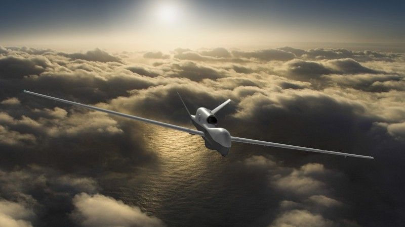 Drony Triton będą kosztowały drożej i zostaną wprowadzone później – fot. Northrop Grumman