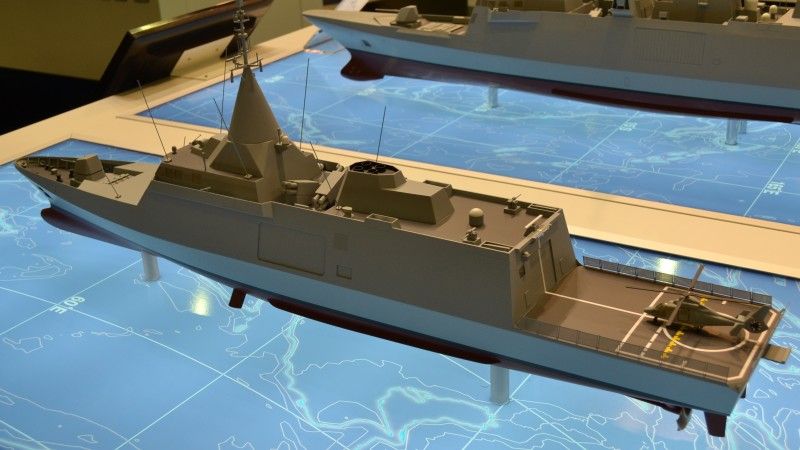 Radar SMART-S Mk2 i sonar CAPTAS-2 mają być zamontowane na malezyjskich okrętach typu Gowind proponowanych przez koncern DCNS również dla naszej Marynarki Wojennej – fot. M.Dura