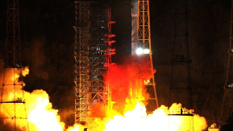 Chiny wystrzeliły sondę Chang’e 3 z łazikiem, która wyląduje na powierzchni Księżyca– fot. orbiter-forum.com