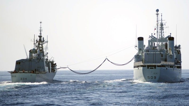 Kanadyjska marynarka nie jest w stanie obecnie realizować samodzielnie jakichkolwiek zadań ekspedycyjnych – fot. US Navy