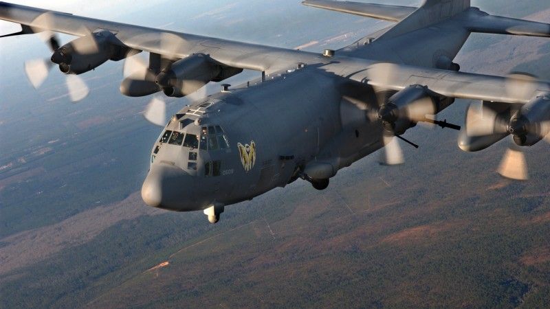 AC-130U Spooky II. Fot. USAF