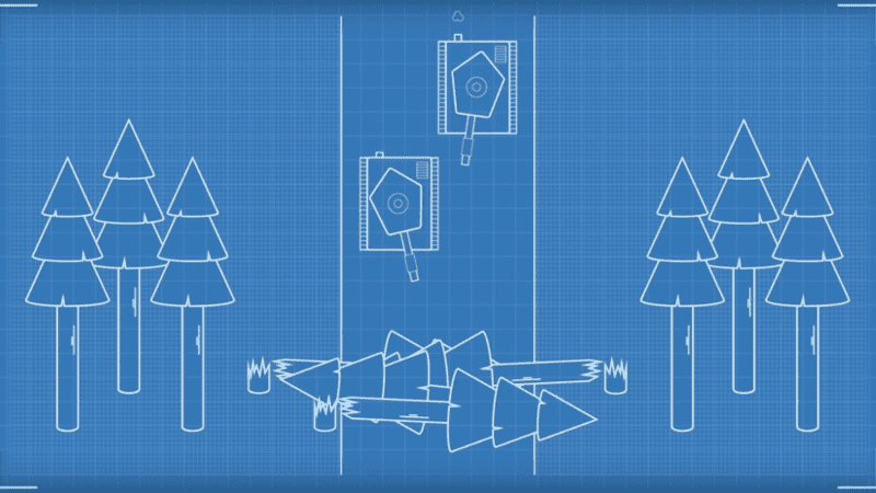 Fot. "How to stop a tank using felled trees"/NATO, YouTube