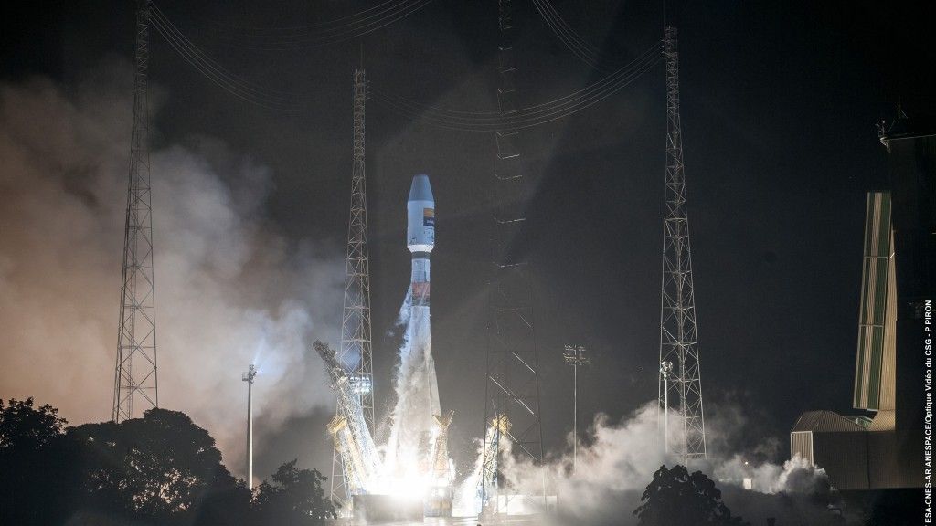 Start misji VS-16, fot. Arianespace
