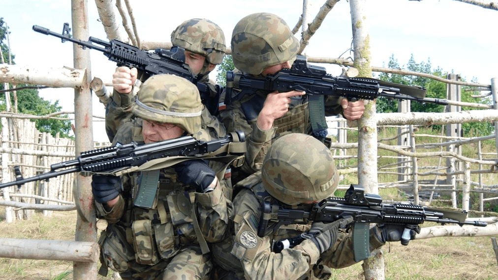 Training carried out by the units of the 12th “Szczecinska” Mechanized Division. Image Credit: Cpt. Janusz Błaszczak.