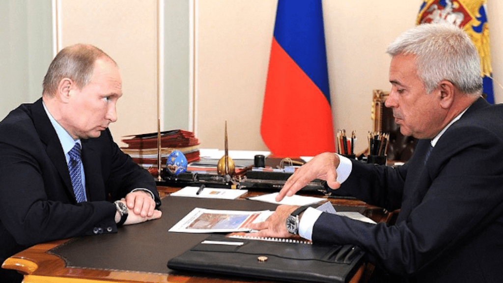 Władimir Putin i Wagit Alekperow / Fot. kremlin.ru