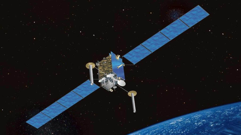 Satelita konstelacji Skynet. Ilustracja: Airbus Defence and Space
