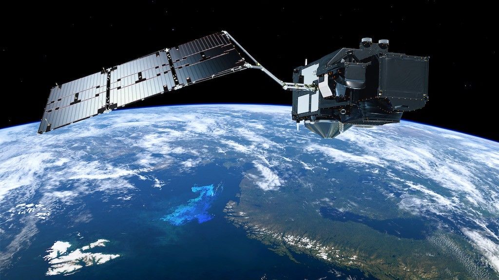Satelita Sentinel-3, Ilustracja: ESA/ATG medialab