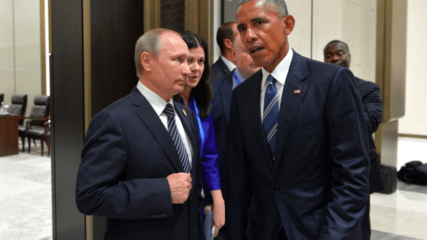 Barack Obama i Władimir Putin, fot. kremlin.ru