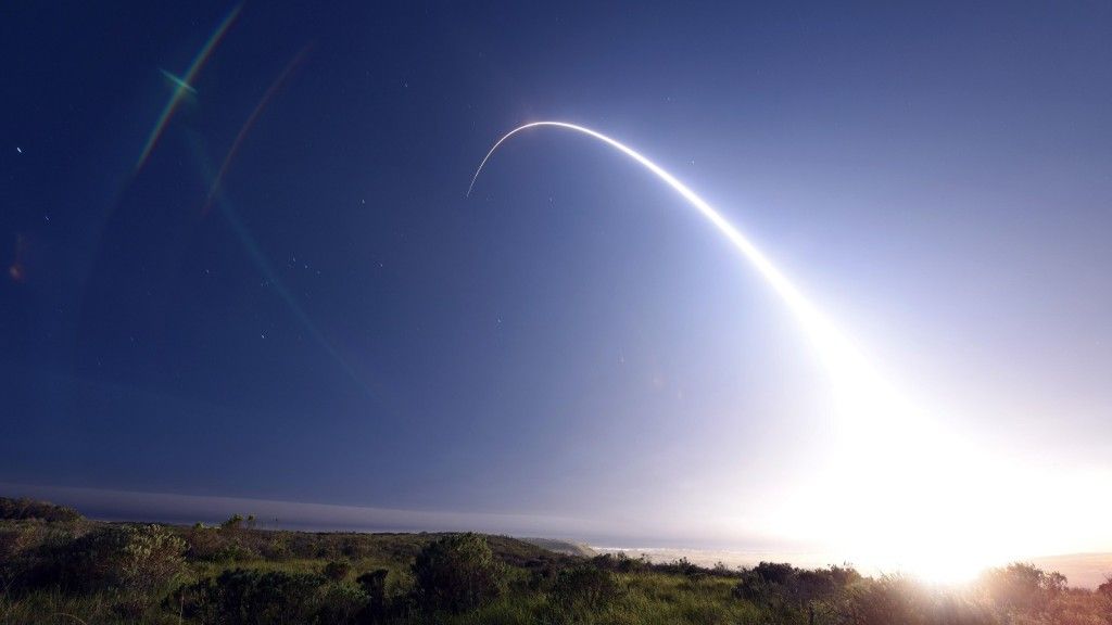 Start rakiety Minuteman, Vandenberg Air Force Base. Fot. Kyla Gifford / vandenberg.af.mil