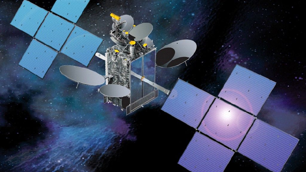 Satelita NSS-12. Ilustracja: SES