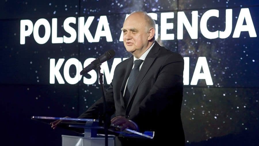 Prof. Marek Banaszkiewicz, prezes Polskiej Agencji Kosmicznej. Fot. polsa.gov.pl