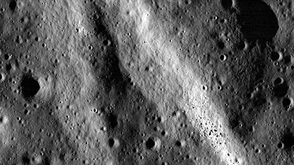 Powierzchnia Księżyca, fot. NASA