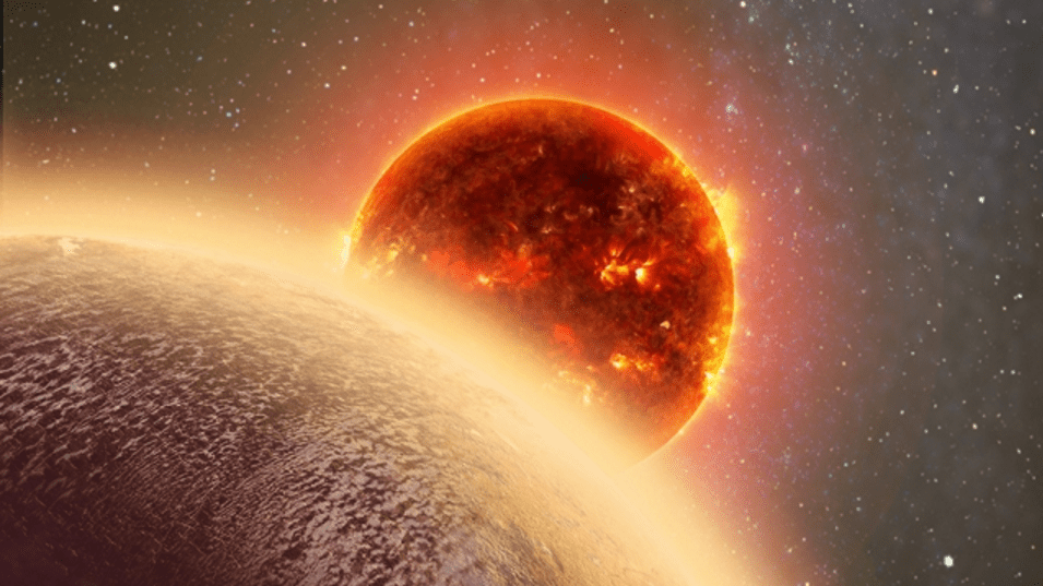 Wizja artystyczna planety GJ 1132b, ilustracja: MIT - Massachusetts Institute of Technology