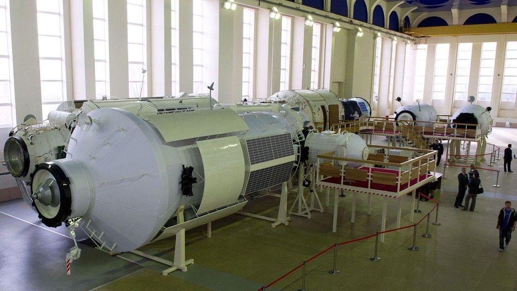 Makieta modułu "Nauka" w Centrum Wyszkolenia Kosmonautów im. J. Gagarina. Fot. NASA/Carla Cioffi