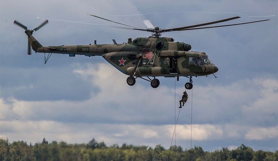 Rosyjski śmigłowiec rozbity w obwodzie woroneskim. Załoga zginęła