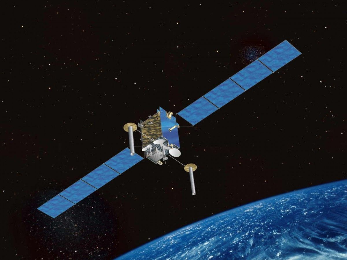 Satelita konstelacji Skynet. Ilustracja: Airbus Defence and Space