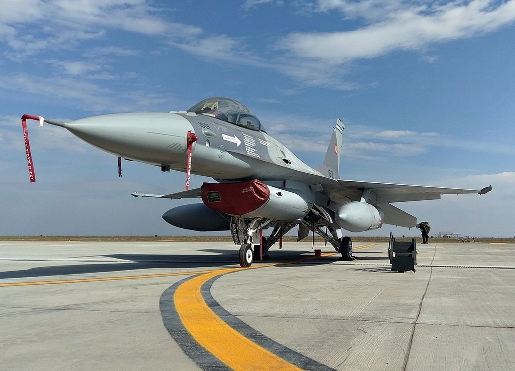 Rumuński F-16 zneutralizował drona w pobliżu projektu gazowego