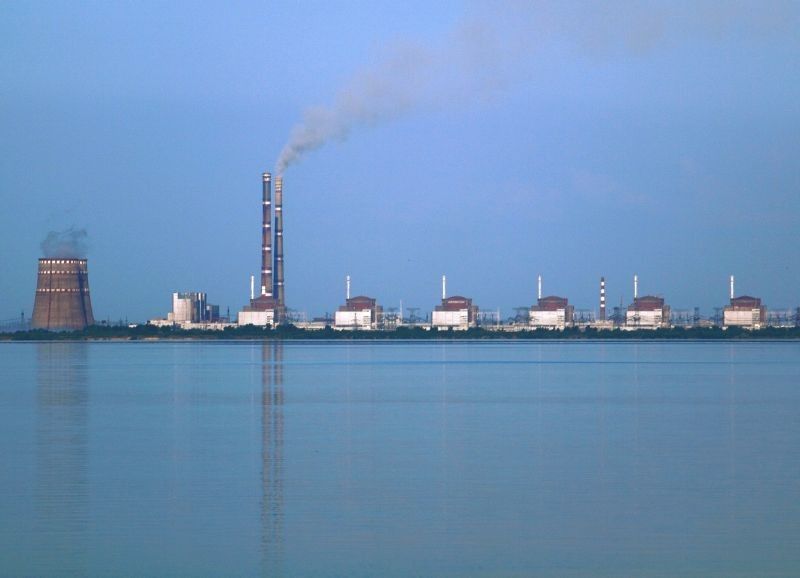 Zaporoska elektrownia atomowa. Fot. Ralf1969/Wikipedia