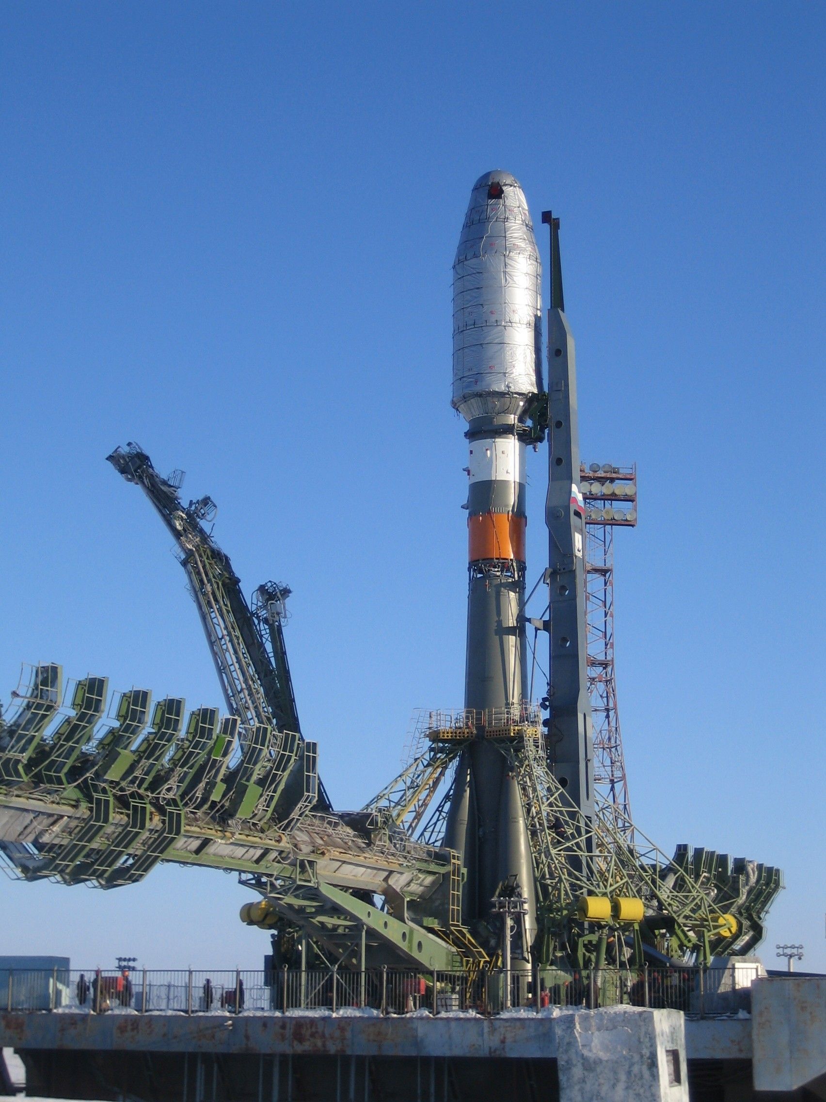 Rakieta nośna Sojuz 2.1a. Fot. Wikipedia