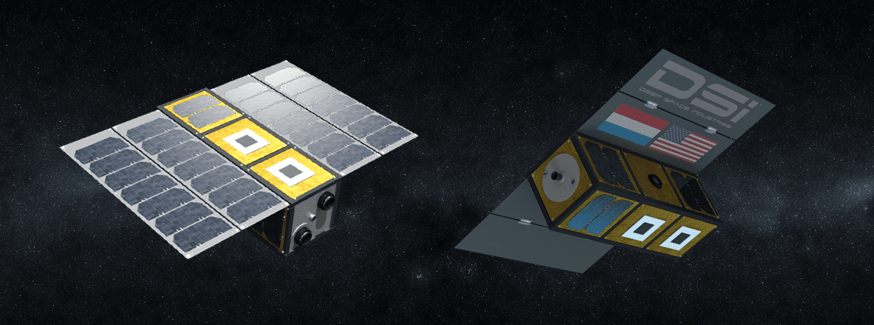 Satelita Prospector-X, ilustracja: Deep Space Industries