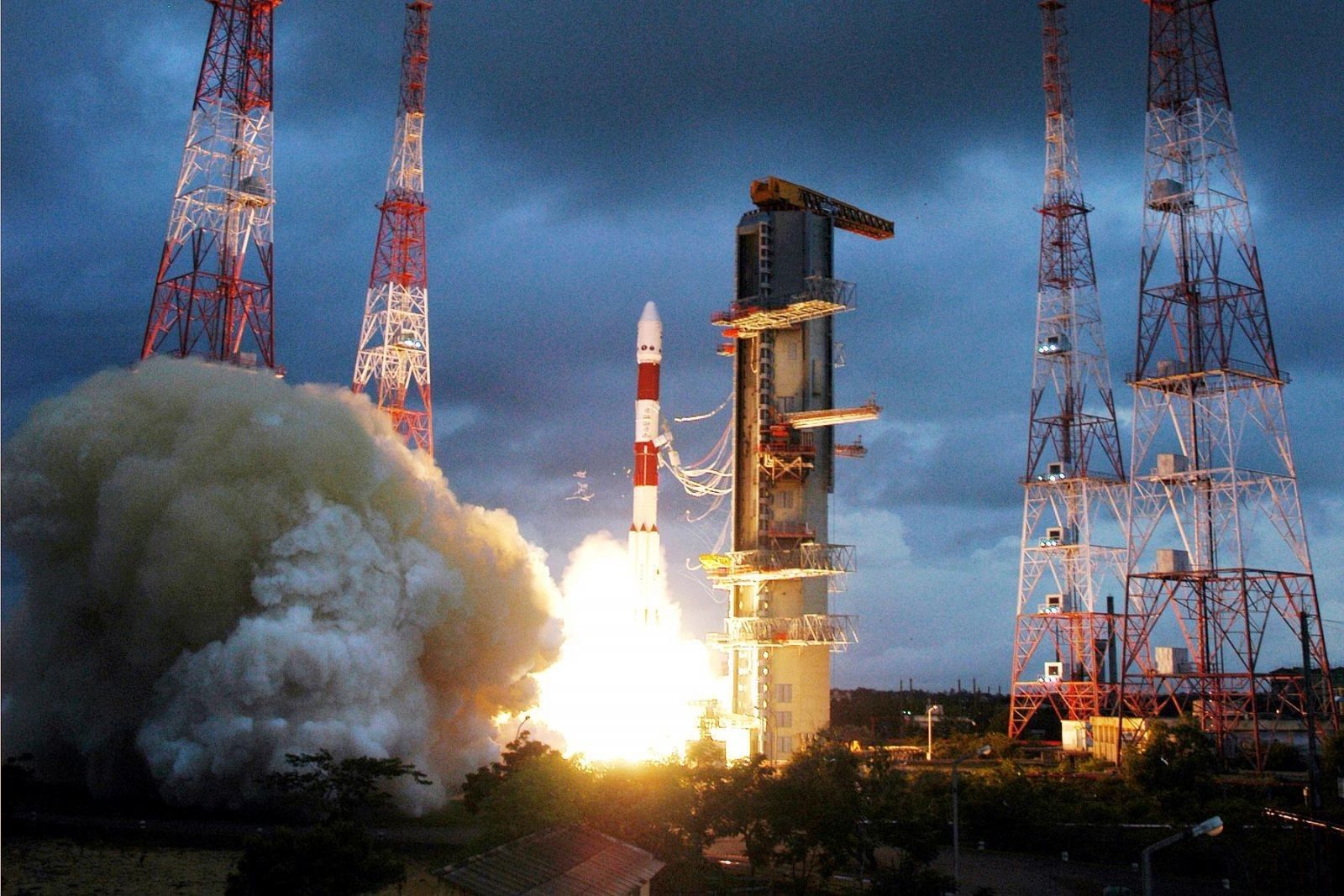 Start rakiety PSLV. Fot. ISRO / isro.gov.in