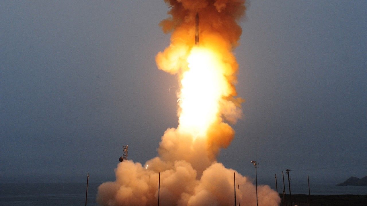 Start rakiety Minuteman III, fot. Boeing
