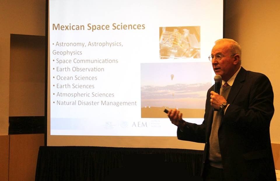 Francisco Javier Mendieta Jiménez, dyrektor generalny Meksykańskiej Agencji Kosmicznej, fot. gob.mx