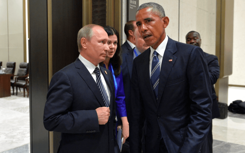 Barack Obama i Władimir Putin, fot. kremlin.ru
