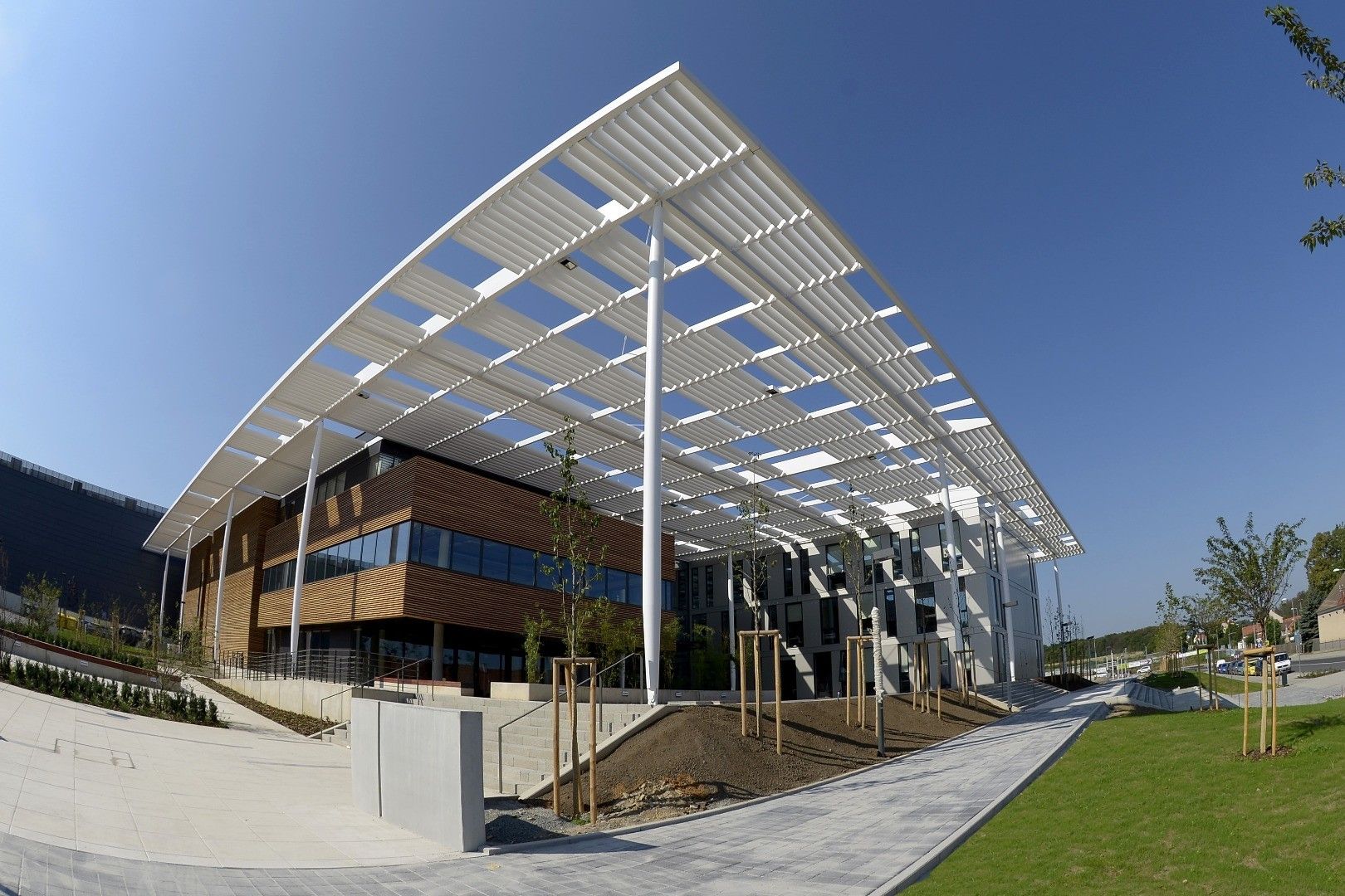 Centrum badawcze ELI-Beamlines w czeskiej miejscowości Dolní Břežany. Źródło zdjęcia: eli-beams.eu
