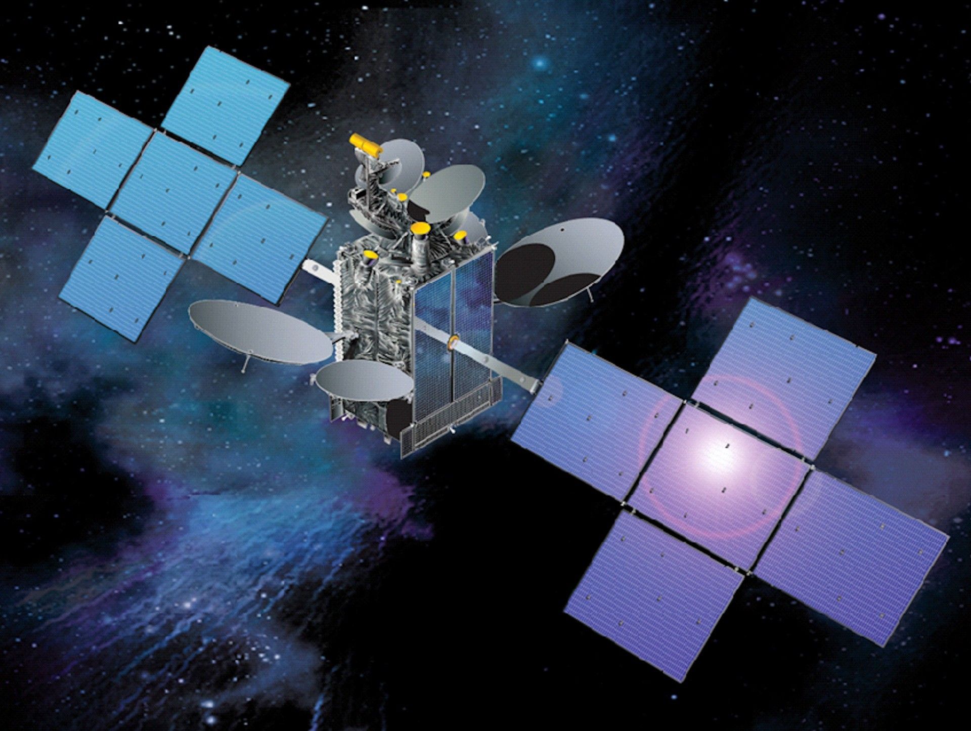 Satelita NSS-12. Ilustracja: SES