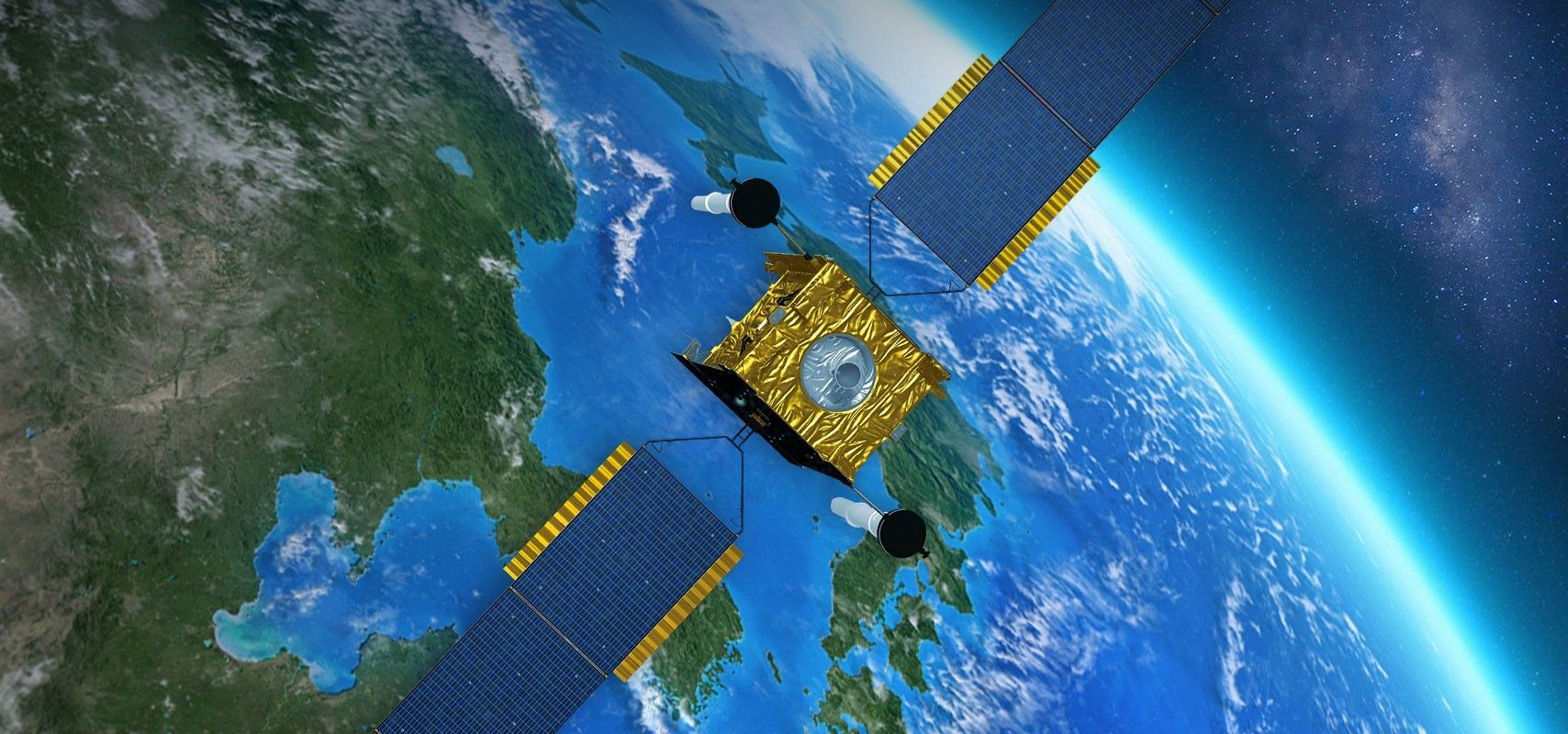 Artystyczna wizja satelity Skynet 5. Ilustracja: Airbus Defence & Space