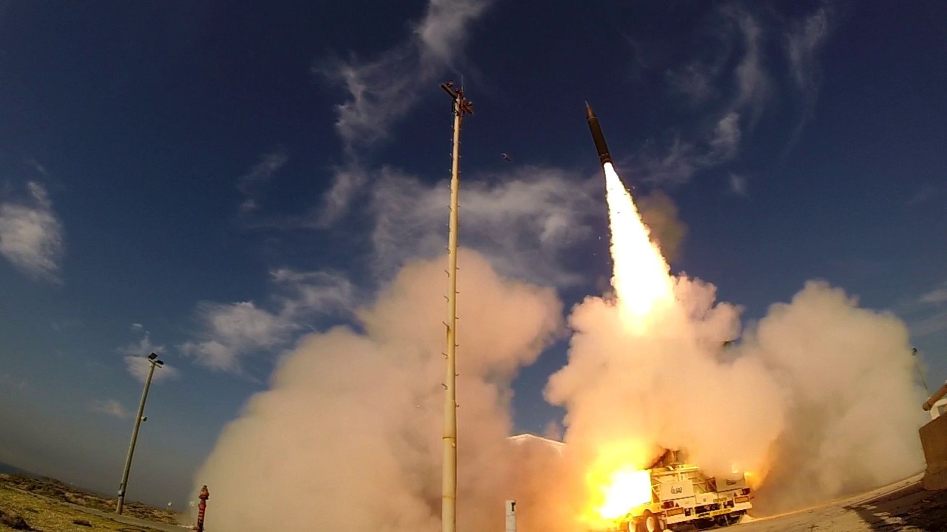 Start antyrakiety Arrow-3, fot. Missile Defence Agency, mda.mil