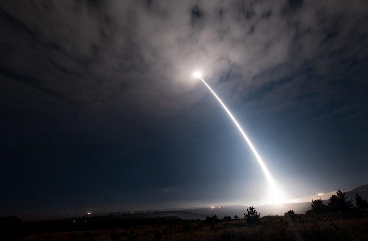 Test rakiety Minuteman III, 2 sierpnia 2017. Fot. US Air Force / afgsc.af.mil