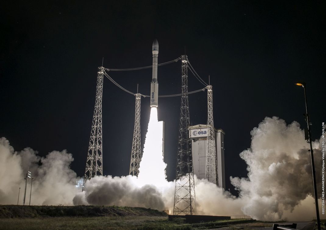 Fot. ESA/CNES/Arianespace