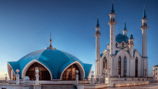 Meczet Kul Szarif - symbol Kazania, najważniejszego miasta Tatarstanu. Fot. Wikipedia