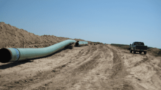 Budowa Keystone. Fot. Wikipedia