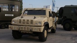 LMV prezentowany na MSPO przez Auto - Hit.