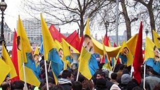 Protest zwolenników Partii Pracujących Kurdystanu- fot. Wikimedia Commons