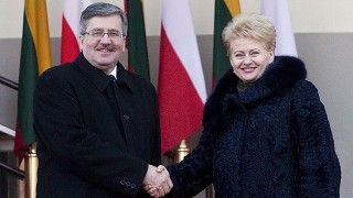 Prezydent RP Bronisław Komorowski i Prezydent RL Dalia Grybauskaite- fot. en.wikipedia.org