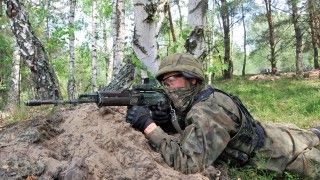 Ćwiczenia z udziałem brygady litewsko-polsko-ukraińskiej na manewrach Anakonda. Fot. LITPOLUKRBRIG